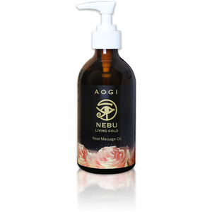 Rose Massage Oil (250ml) - Nebu Living Gold